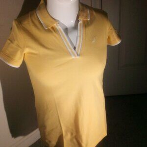 Canary yellow Nautica polo shirt